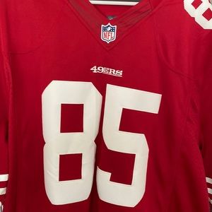 Vernon Davis Nike 49ers Jersey
